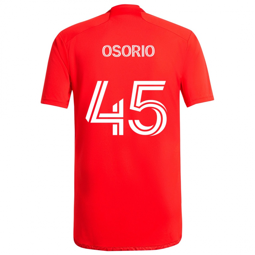 Kinderen Harold Osorio #45 Rood Wit Thuisshirt Thuistenue 2024/25 T-Shirt