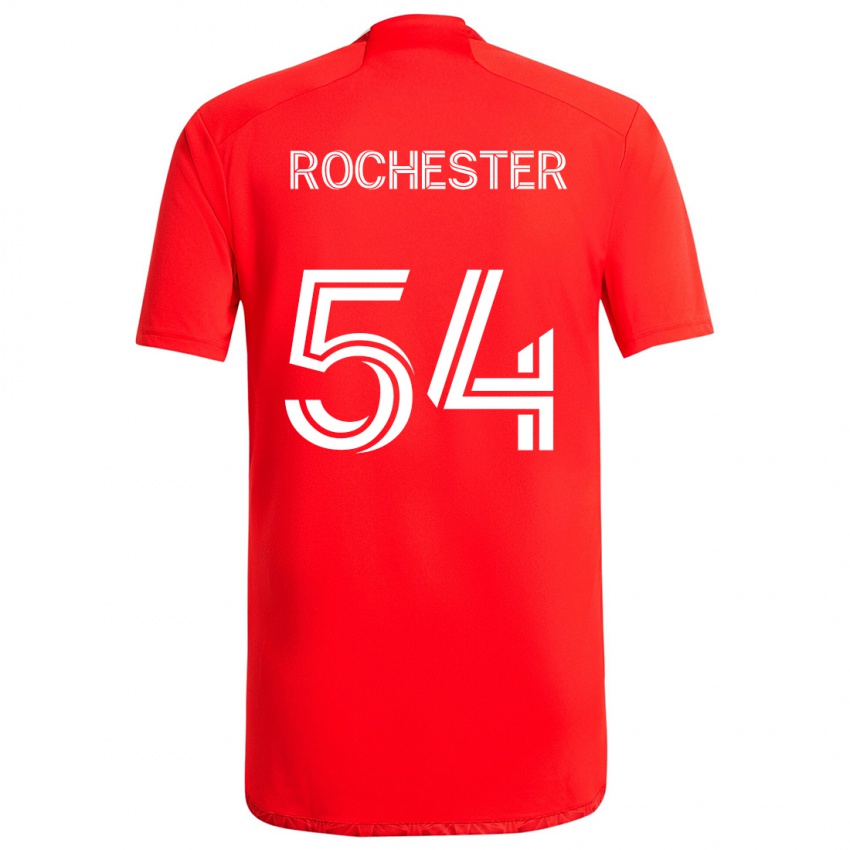 Kinderen Lamonth Rochester #54 Rood Wit Thuisshirt Thuistenue 2024/25 T-Shirt