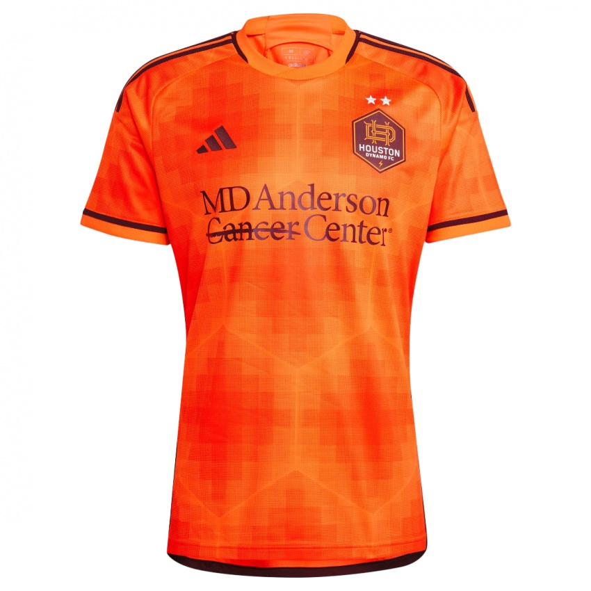 Kinderen Nelson Quiñónes #21 Oranje Zwart Thuisshirt Thuistenue 2024/25 T-Shirt