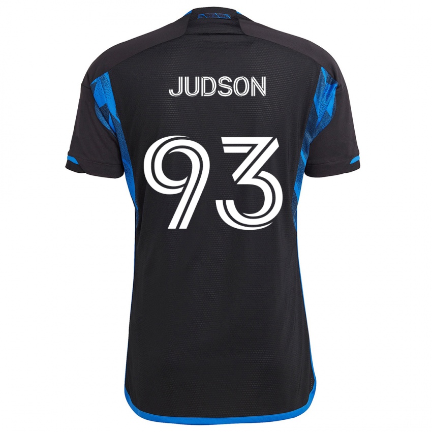 Kinderen Judson #93 Blauw Zwart Thuisshirt Thuistenue 2024/25 T-Shirt