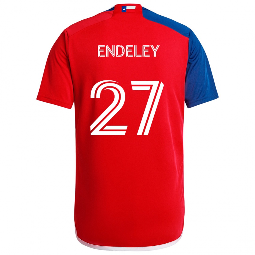 Kinderen Herbert Endeley #27 Blauw Rood Thuisshirt Thuistenue 2024/25 T-Shirt