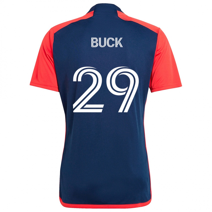 Kinderen Noel Buck #29 Blauw Rood Thuisshirt Thuistenue 2024/25 T-Shirt