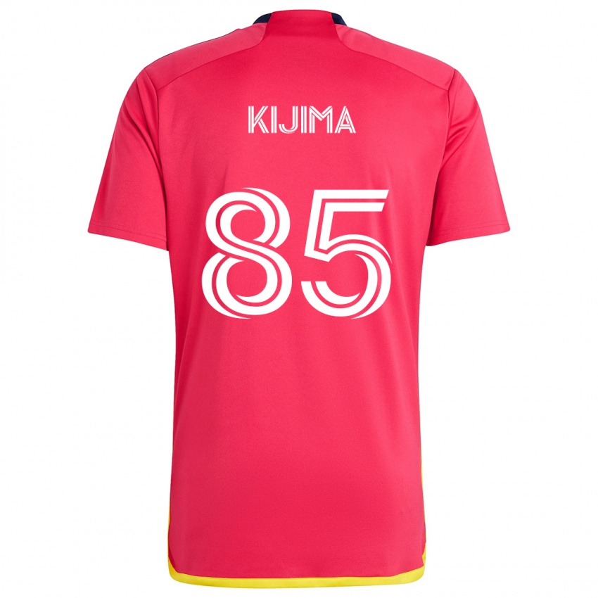 Kinderen Hosei Kijima #85 Rood Blauw Thuisshirt Thuistenue 2024/25 T-Shirt