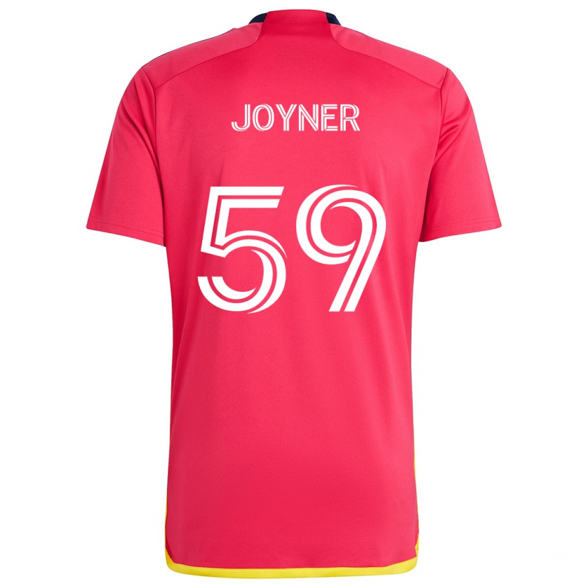 Kinderen Mykhi Joyner #59 Rood Blauw Thuisshirt Thuistenue 2024/25 T-Shirt