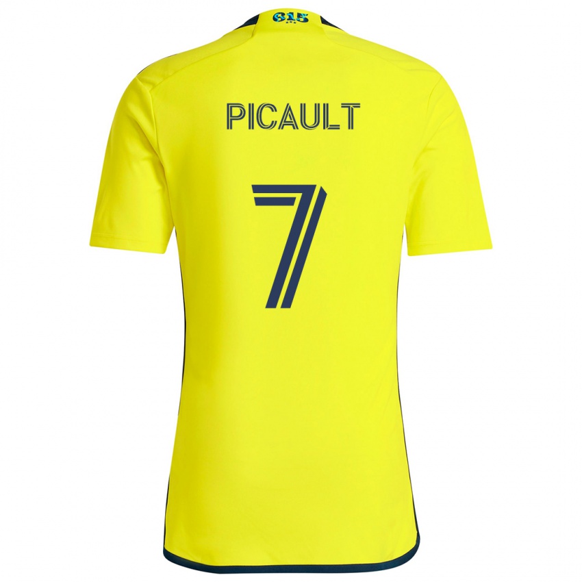 Kinderen Fafà Picault #7 Geel Blauw Thuisshirt Thuistenue 2024/25 T-Shirt