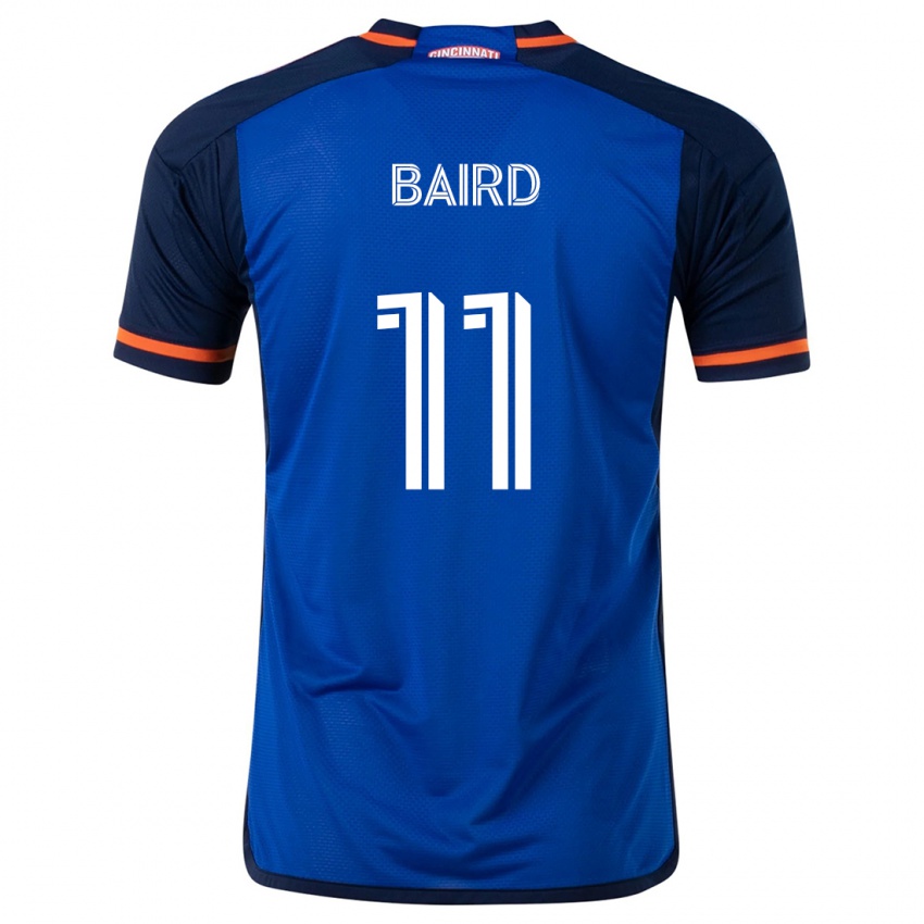 Kinderen Corey Baird #11 Blauw Wit Thuisshirt Thuistenue 2024/25 T-Shirt