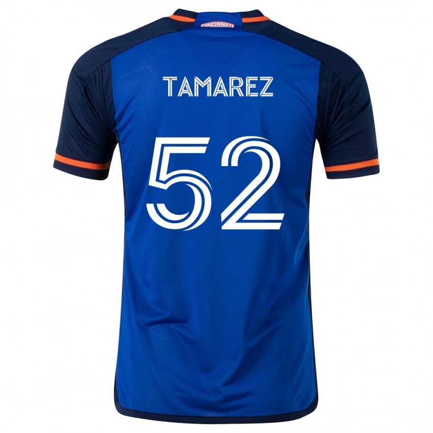 Kinderen Lucas Tamarez #52 Blauw Wit Thuisshirt Thuistenue 2024/25 T-Shirt