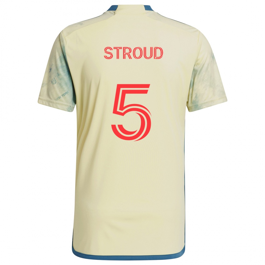 Kinderen Peter Stroud #5 Geel Rood Blauw Thuisshirt Thuistenue 2024/25 T-Shirt