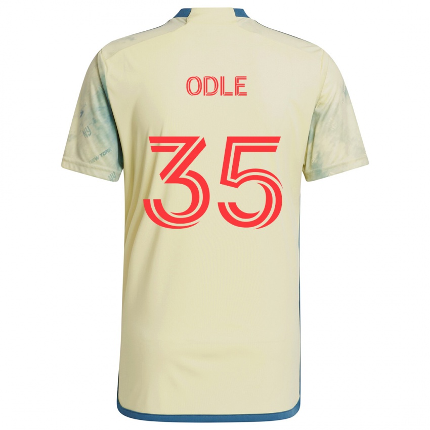 Kinderen Dallas Odle #35 Geel Rood Blauw Thuisshirt Thuistenue 2024/25 T-Shirt