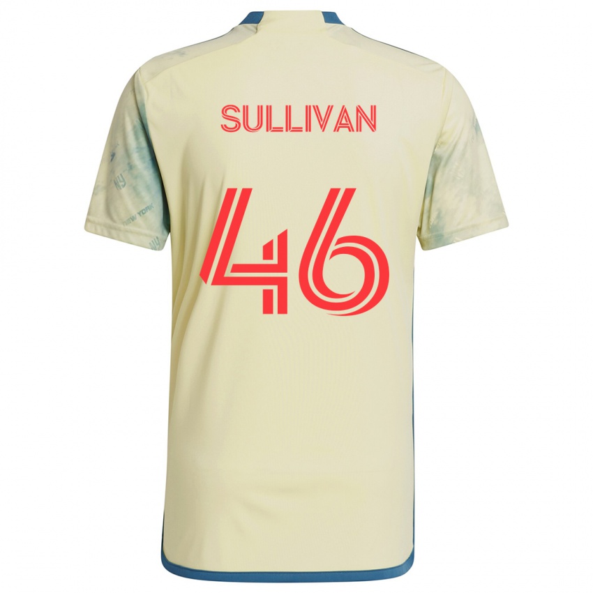 Kinderen Dylan Sullivan #46 Geel Rood Blauw Thuisshirt Thuistenue 2024/25 T-Shirt