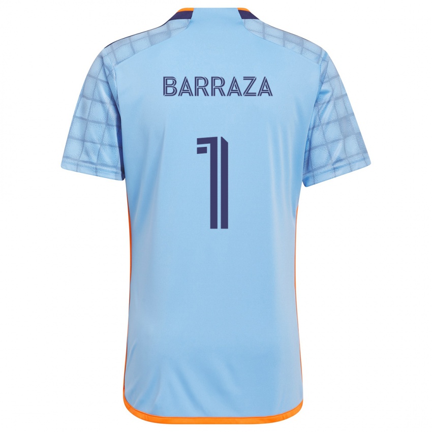 Kinderen Luis Barraza #1 Blauw Oranje Thuisshirt Thuistenue 2024/25 T-Shirt