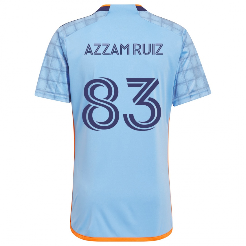 Kinderen Camil Azzam Ruiz #83 Blauw Oranje Thuisshirt Thuistenue 2024/25 T-Shirt