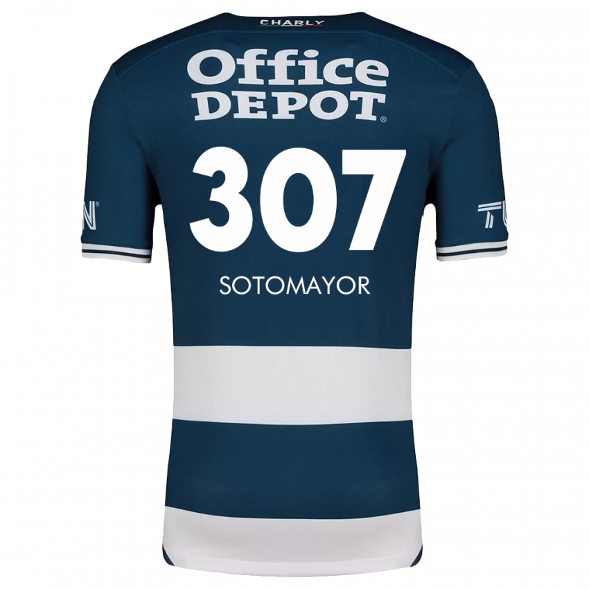 Kinderen Jacob Sotomayor #307 Blauw Wit Thuisshirt Thuistenue 2024/25 T-Shirt