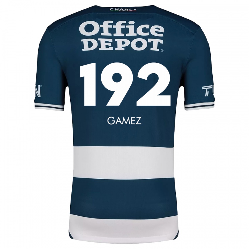 Kinderen Jonathan Gámez #192 Blauw Wit Thuisshirt Thuistenue 2024/25 T-Shirt