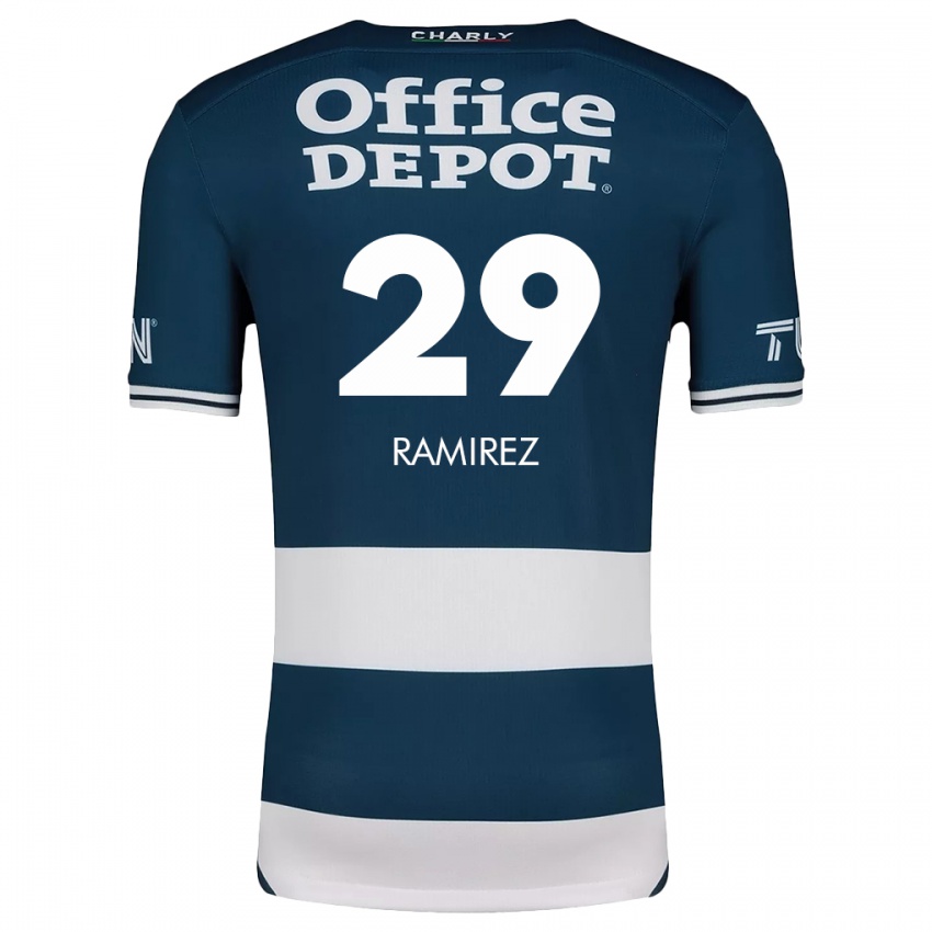 Kinderen Elliana Ramirez #29 Blauw Wit Thuisshirt Thuistenue 2024/25 T-Shirt