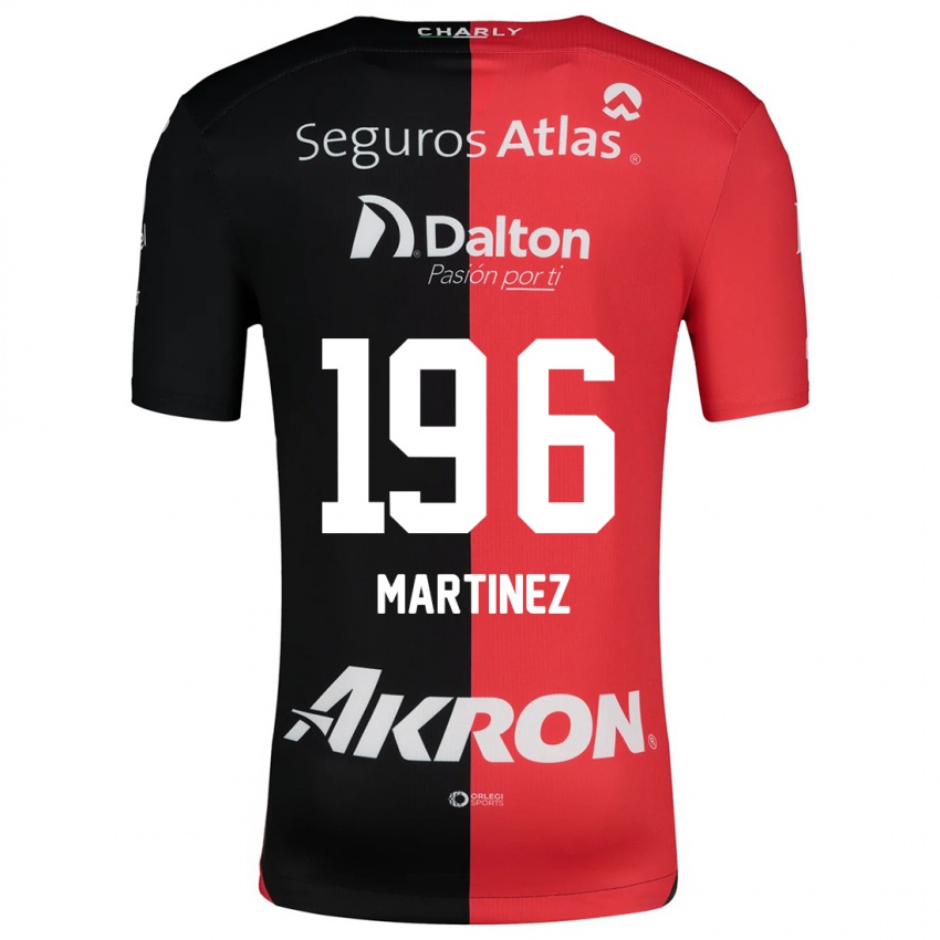 Kinderen Rafael Martínez #196 Rood Zwart Thuisshirt Thuistenue 2024/25 T-Shirt