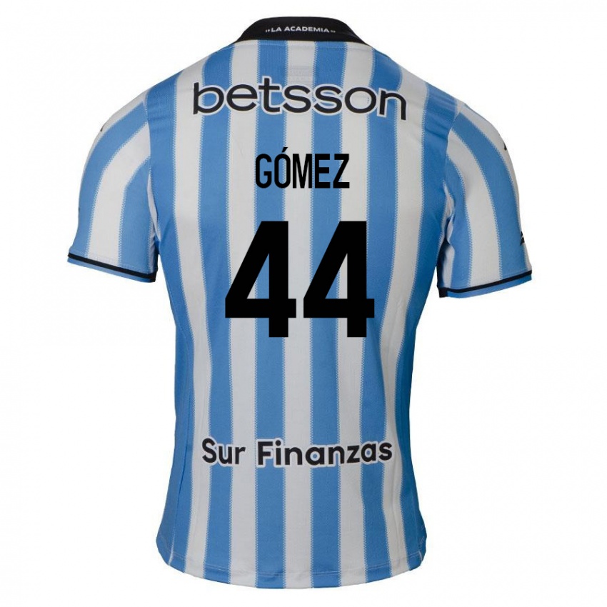 Kinderen Francisco Gómez #44 Blauw Wit Zwart Thuisshirt Thuistenue 2024/25 T-Shirt