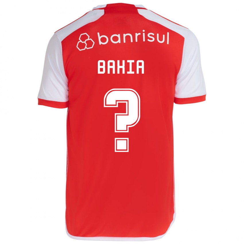 Kinderen Guilherme Bahia #0 Rood Wit Thuisshirt Thuistenue 2024/25 T-Shirt