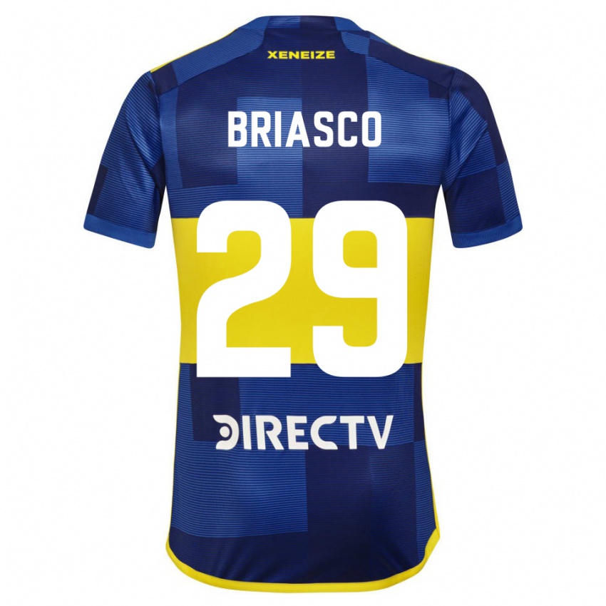 Kinderen Norberto Briasco #29 Blauw Geel Thuisshirt Thuistenue 2024/25 T-Shirt