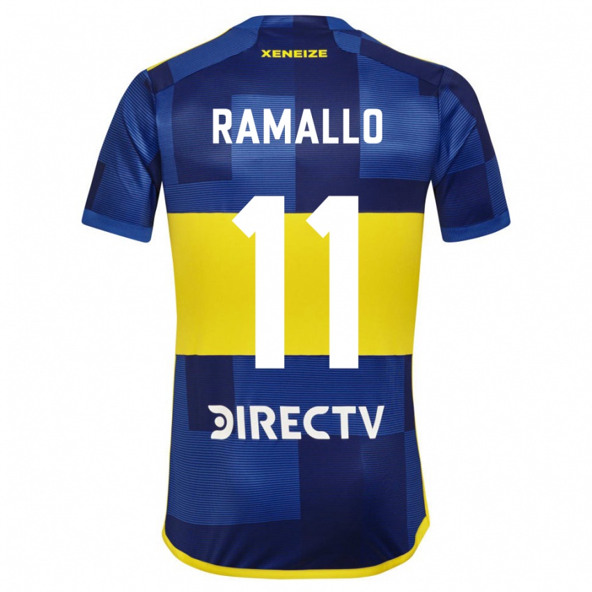 Kinderen Yael Ramallo #11 Blauw Geel Thuisshirt Thuistenue 2024/25 T-Shirt