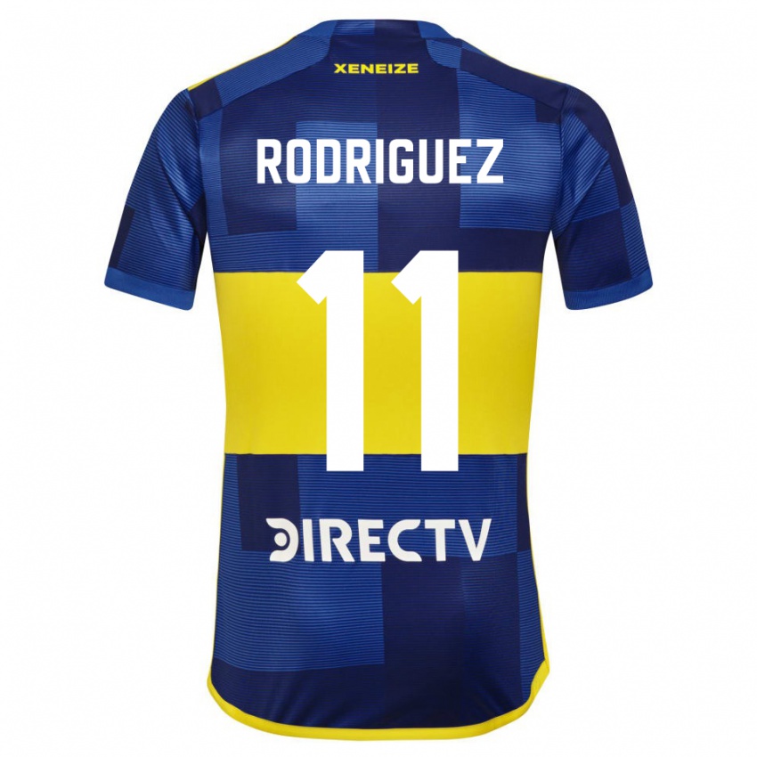 Kinderen Yamila Rodriguez #11 Blauw Geel Thuisshirt Thuistenue 2024/25 T-Shirt