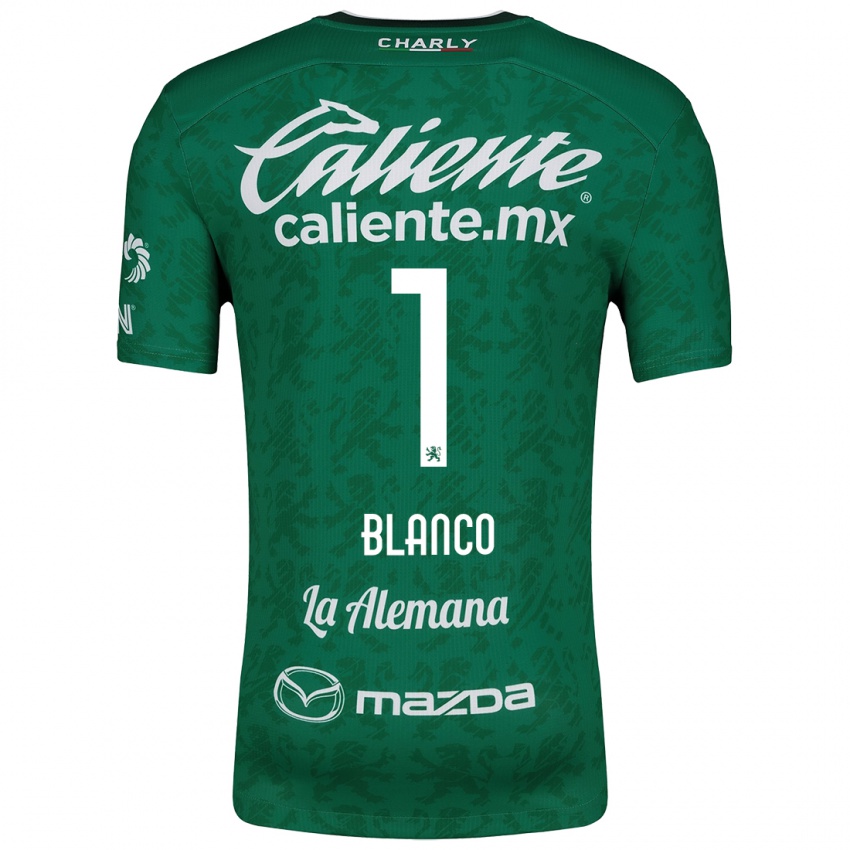 Kinderen Alfonso Blanco #1 Groen Wit Thuisshirt Thuistenue 2024/25 T-Shirt