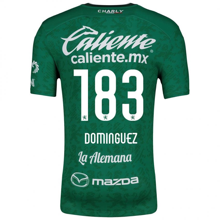 Kinderen Jesús Domínguez #183 Groen Wit Thuisshirt Thuistenue 2024/25 T-Shirt