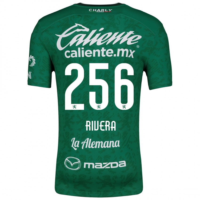 Kinderen Fernando Rivera #256 Groen Wit Thuisshirt Thuistenue 2024/25 T-Shirt