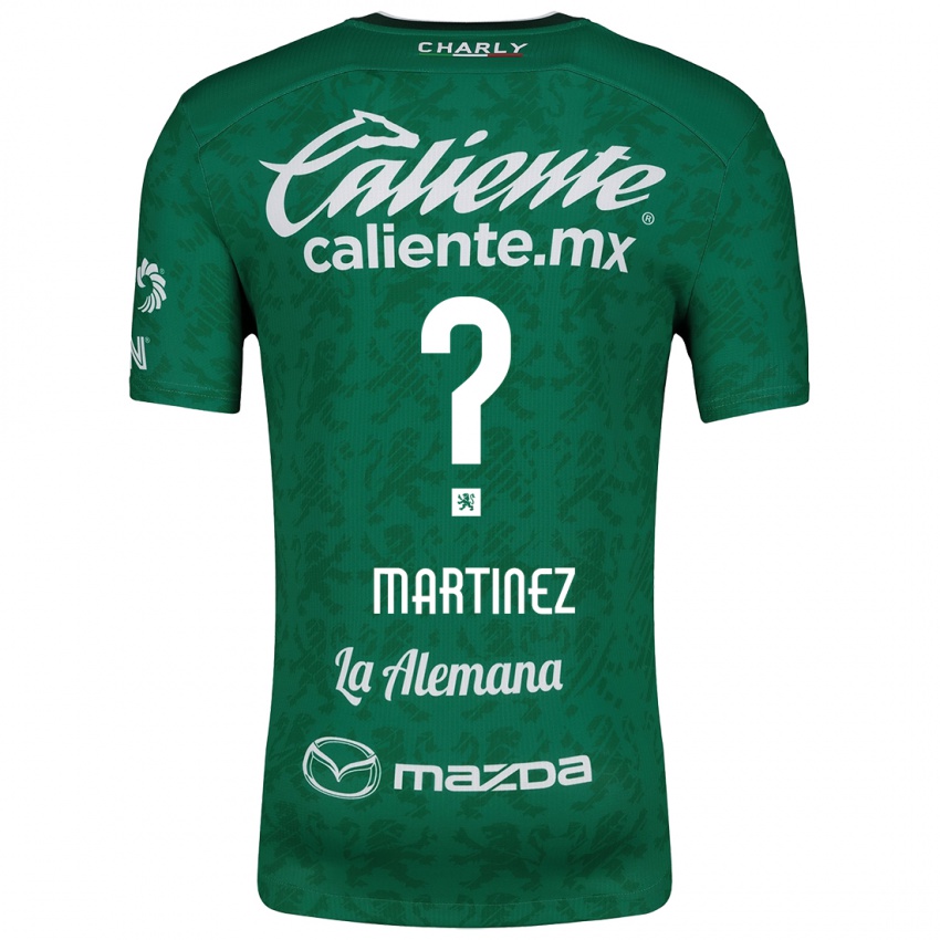 Kinderen Edson Martínez #0 Groen Wit Thuisshirt Thuistenue 2024/25 T-Shirt