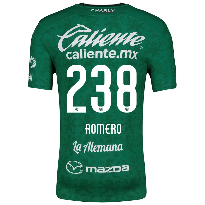 Kinderen Paulo Romero #238 Groen Wit Thuisshirt Thuistenue 2024/25 T-Shirt