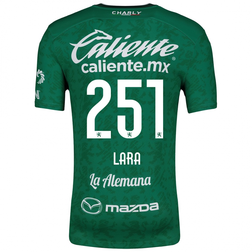 Kinderen Tristán Lara #251 Groen Wit Thuisshirt Thuistenue 2024/25 T-Shirt