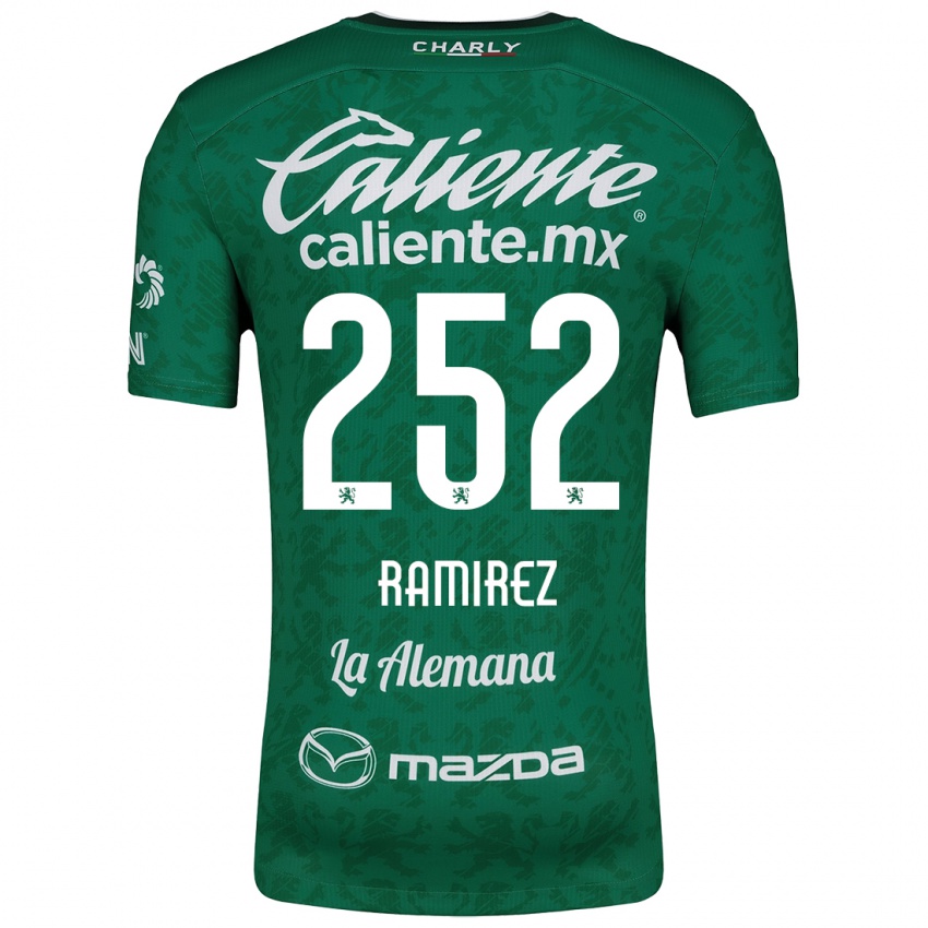 Kinderen Luis Ramírez #252 Groen Wit Thuisshirt Thuistenue 2024/25 T-Shirt