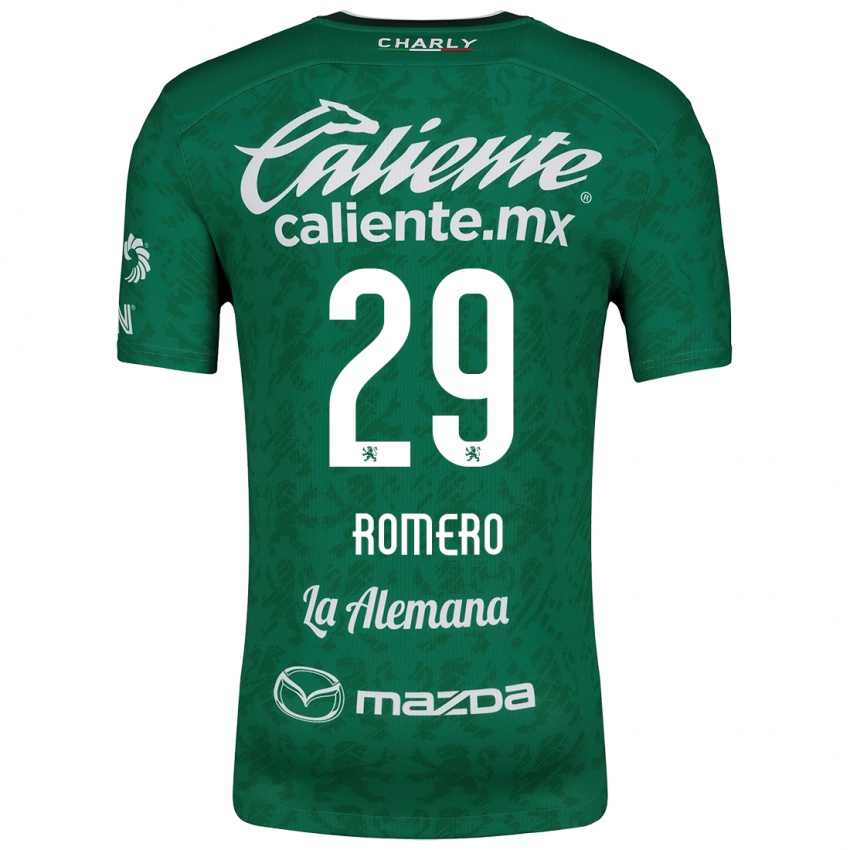 Kinderen Lucas Romero #29 Groen Wit Thuisshirt Thuistenue 2024/25 T-Shirt