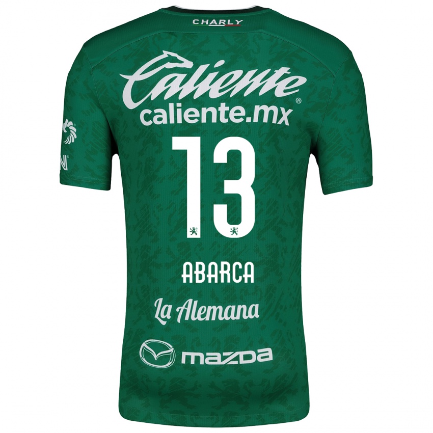 Kinderen Vidalia Abarca #13 Groen Wit Thuisshirt Thuistenue 2024/25 T-Shirt