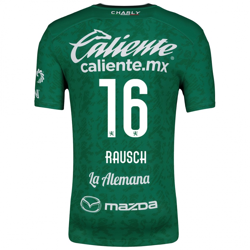 Kinderen Mayalu Rausch #16 Groen Wit Thuisshirt Thuistenue 2024/25 T-Shirt