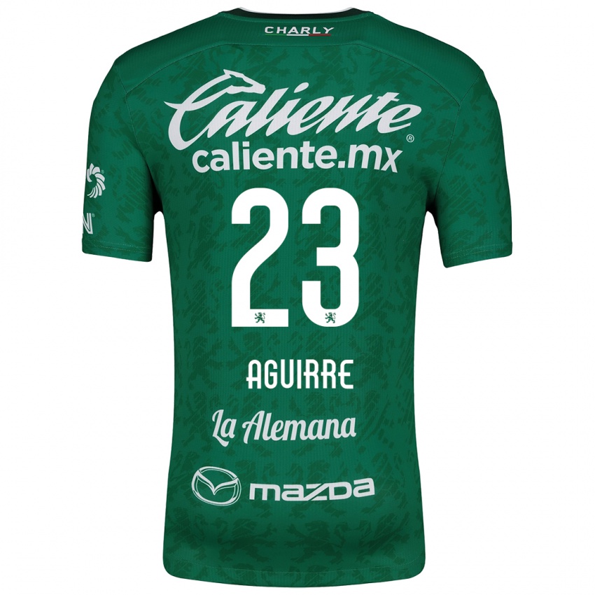 Kinderen Zoe Aguirre #23 Groen Wit Thuisshirt Thuistenue 2024/25 T-Shirt