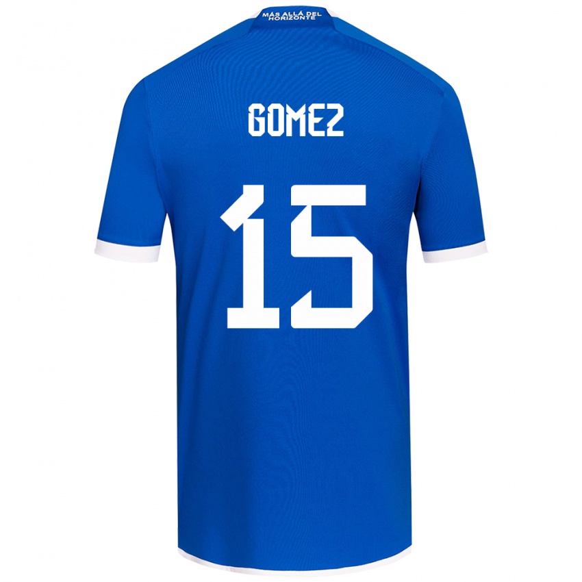 Kinderen Juan Pablo Gómez #15 Blauw Wit Thuisshirt Thuistenue 2024/25 T-Shirt