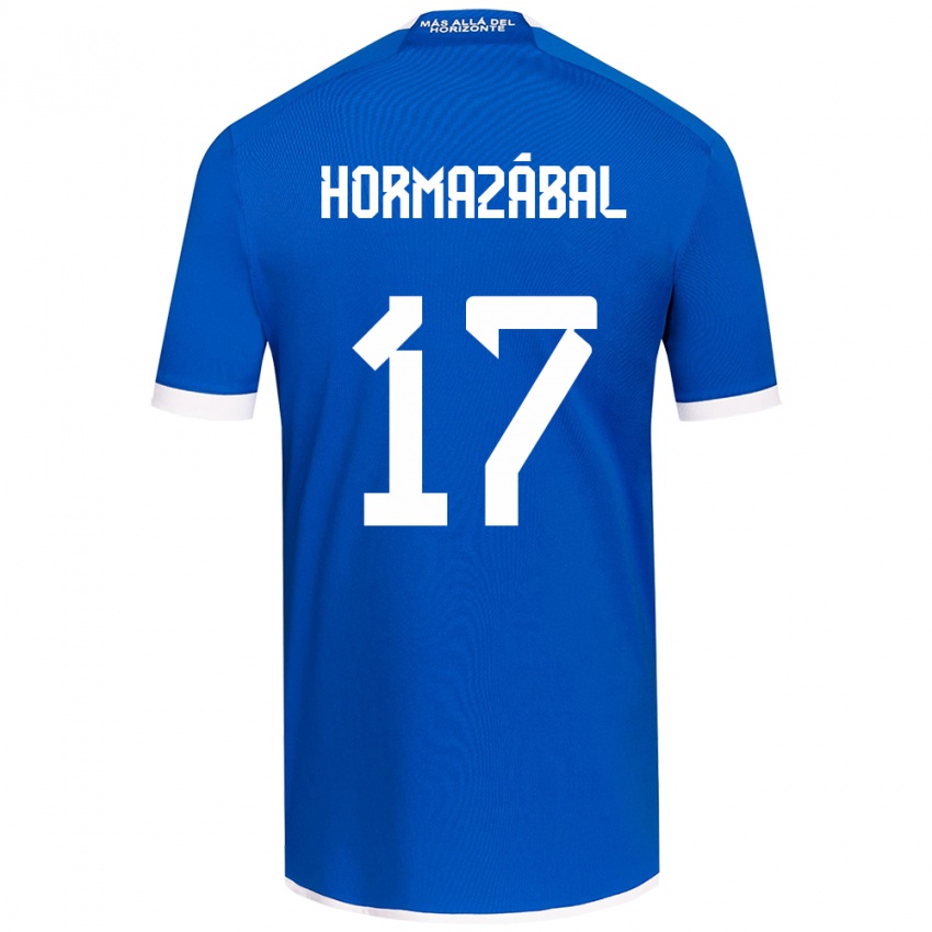 Kinderen Fabián Hormazábal #17 Blauw Wit Thuisshirt Thuistenue 2024/25 T-Shirt