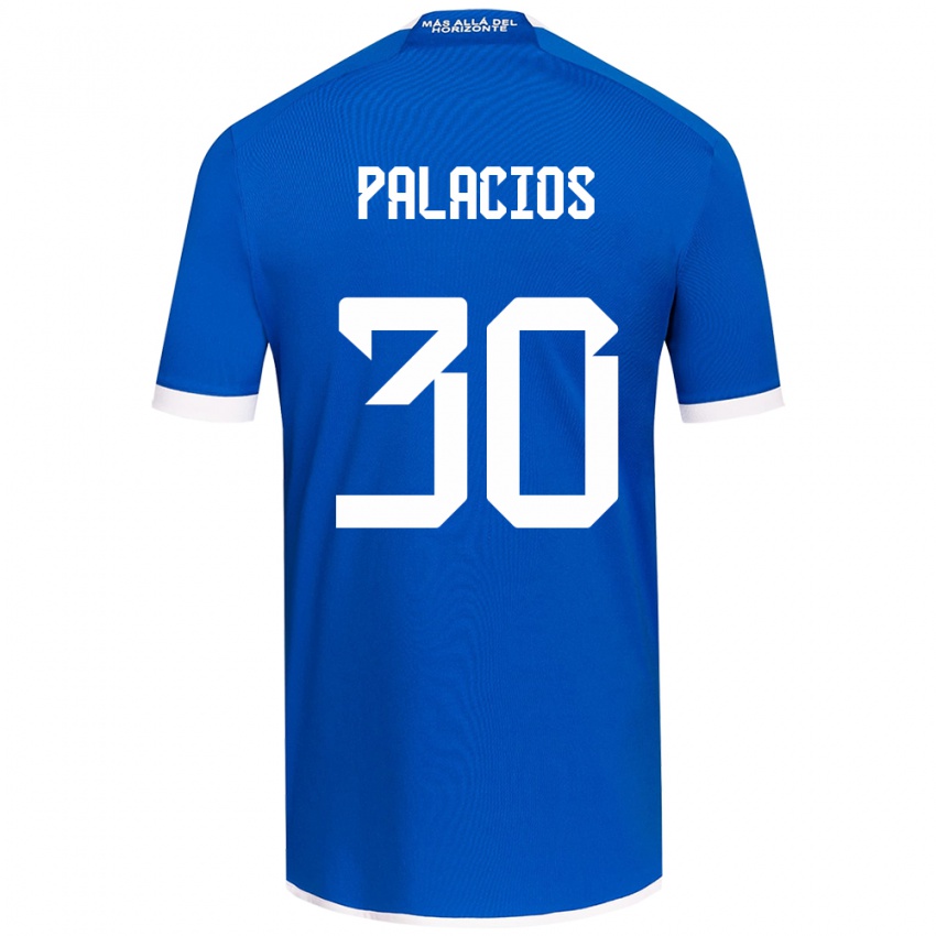 Kinderen Cristian Palacios #30 Blauw Wit Thuisshirt Thuistenue 2024/25 T-Shirt