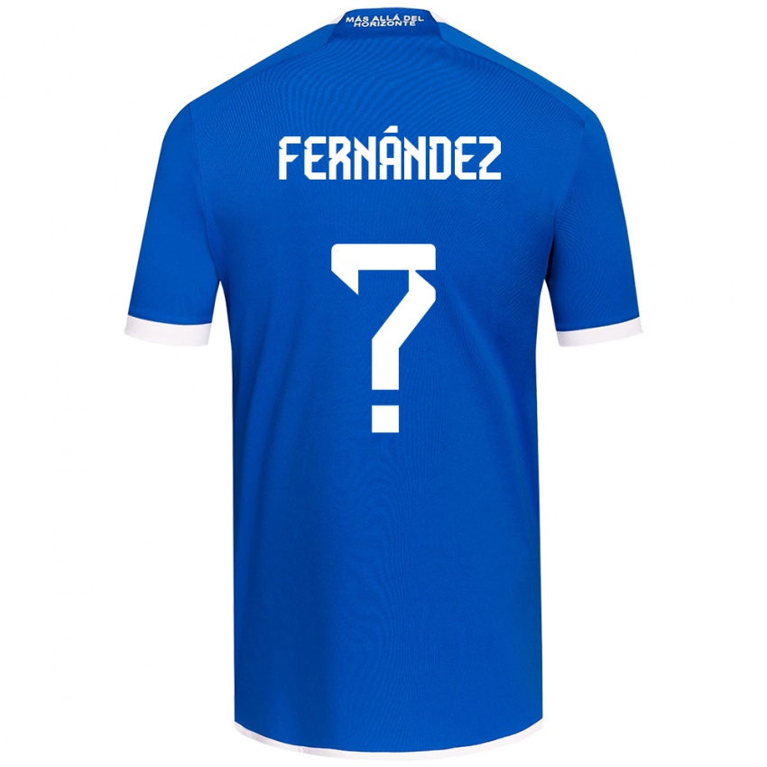 Kinderen Joaquín Fernández #0 Blauw Wit Thuisshirt Thuistenue 2024/25 T-Shirt