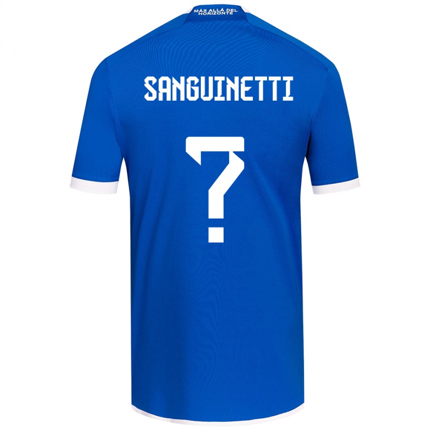 Kinderen Fernando Osorio Sanguinetti #0 Blauw Wit Thuisshirt Thuistenue 2024/25 T-Shirt