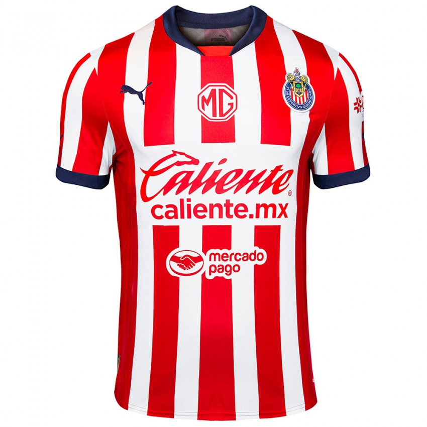 Kinderen Gibrán Ortiz #185 Rood Wit Blauw Thuisshirt Thuistenue 2024/25 T-Shirt