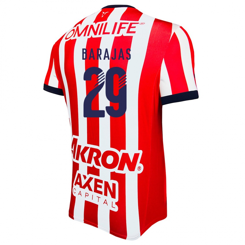 Kinderen Fidel Barajas #29 Rood Wit Blauw Thuisshirt Thuistenue 2024/25 T-Shirt