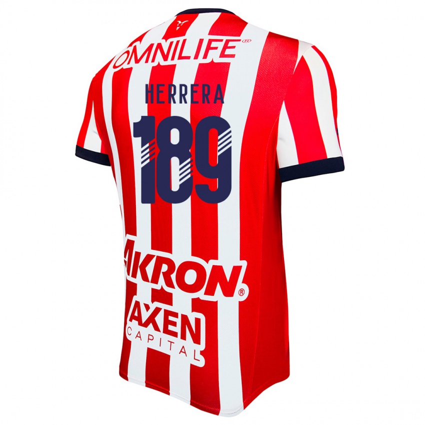 Kinderen Antonio Herrera #189 Rood Wit Blauw Thuisshirt Thuistenue 2024/25 T-Shirt