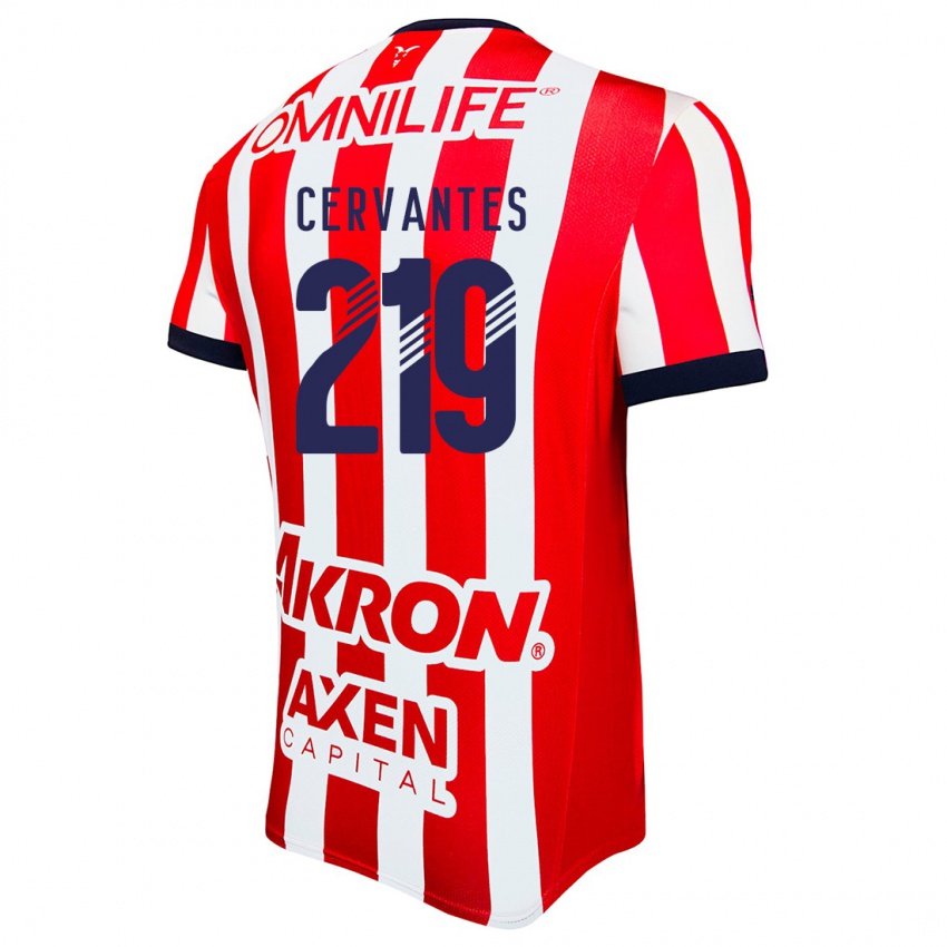 Kinderen Daniel Cervantes #219 Rood Wit Blauw Thuisshirt Thuistenue 2024/25 T-Shirt