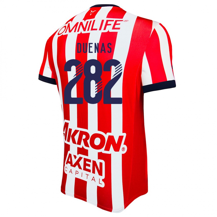 Kinderen Omar Dueñas #282 Rood Wit Blauw Thuisshirt Thuistenue 2024/25 T-Shirt