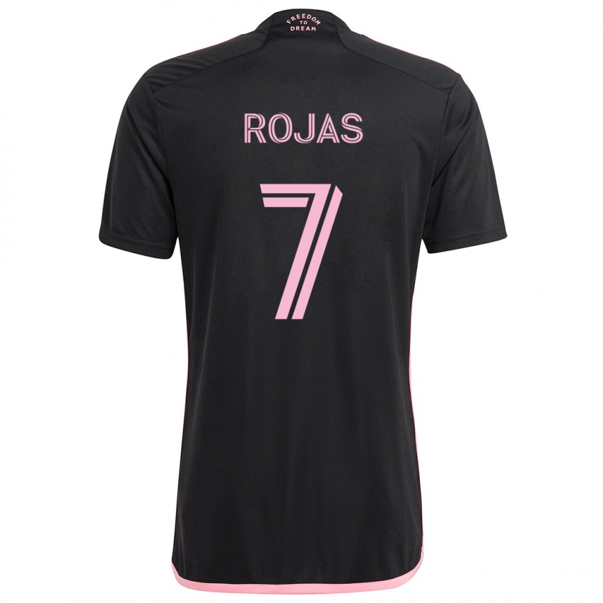 Kinderen Matías Rojas #7 Zwart Uitshirt Uittenue 2024/25 T-Shirt