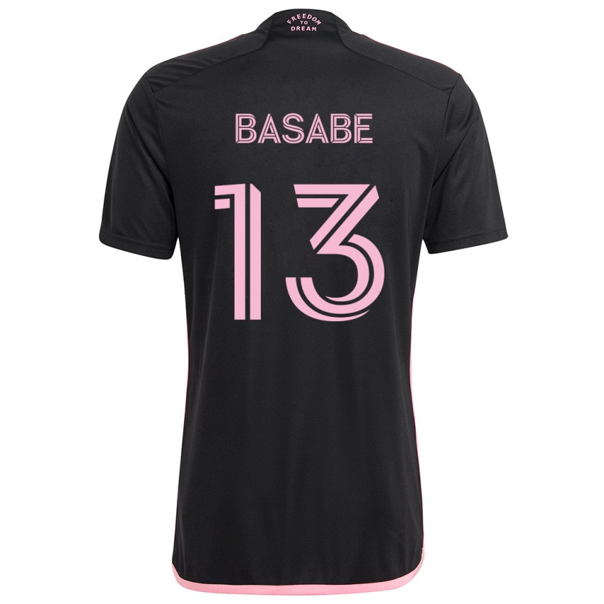 Kinderen Samuel Basabe #13 Zwart Uitshirt Uittenue 2024/25 T-Shirt