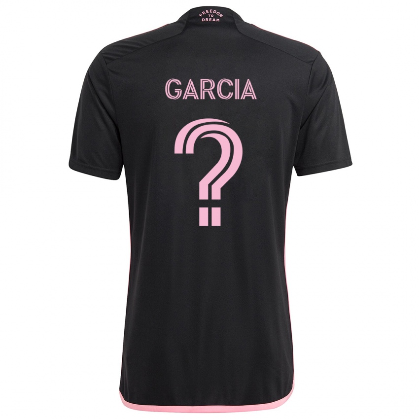 Kinderen Lesther Garcia #0 Zwart Uitshirt Uittenue 2024/25 T-Shirt