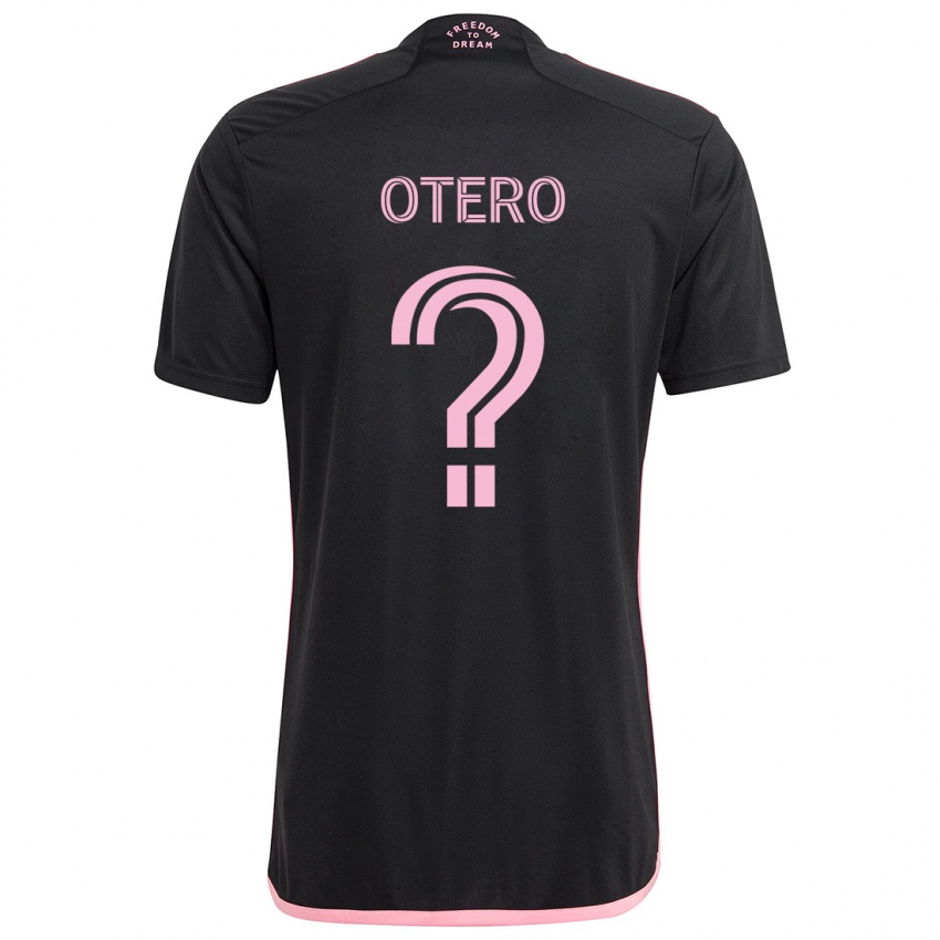 Kinderen Sebastián Otero #0 Zwart Uitshirt Uittenue 2024/25 T-Shirt